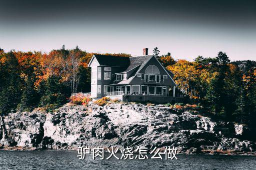 驴肉火烧怎么做