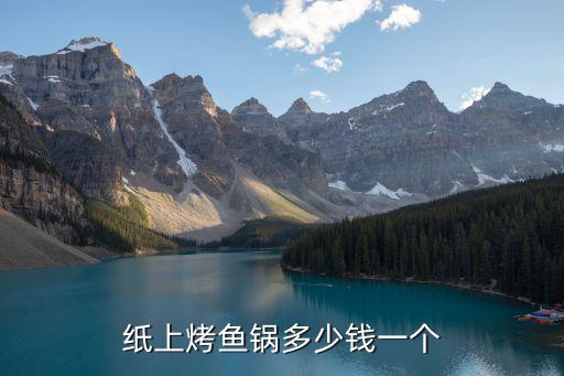 纸上烤鱼多少钱，纸上烤鱼锅多少钱一个