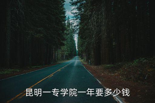 昆明学院专科收学费多少，昆明学院的本科生和专科生分别是多少