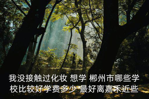 郴州学化妆多少钱一个月，郴州婚纱店化妆师工资多少钱一个月