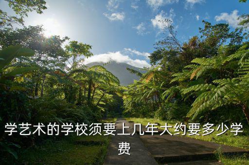 学艺术的学校须要上几年大约要多少学费