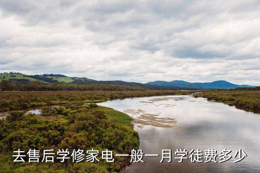去售后学修家电一般一月学徒费多少