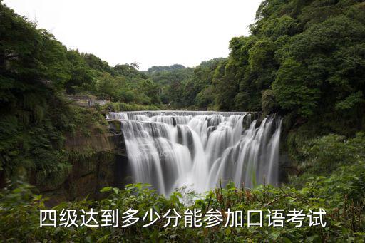 四级口试多少分可以考，英语四级考试多少分以上能考口语