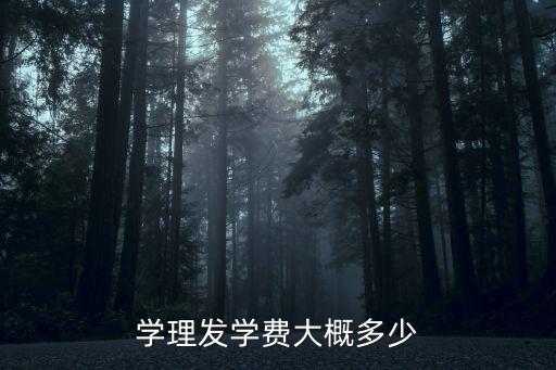 合肥学理发多少钱学费，学美发学费是多少钱啊