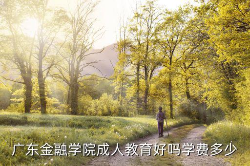 广东金融学院函授多少钱一年，有人知道函授一年交多少钱吗