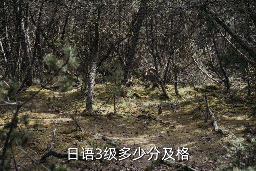 日本语三级多少分合格，日语三级考试满分多少分多少分通过