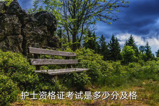 护士资格证考试是多少分及格