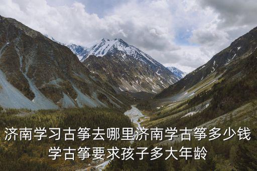 济南学习古筝去哪里济南学古筝多少钱学古筝要求孩子多大年龄