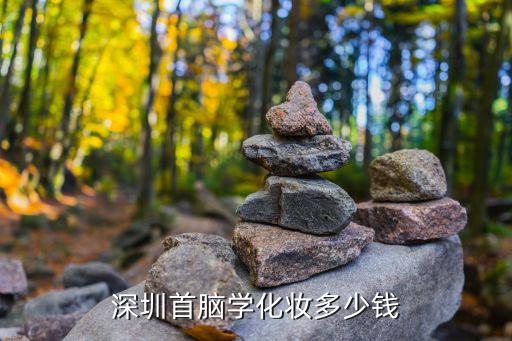 深圳首脑学化妆多少钱