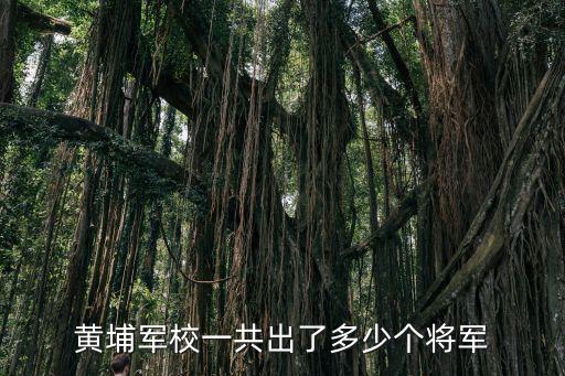黄埔军校 多少人，黄埔军校一共出了多少个将军