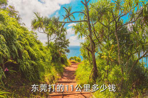 东莞打的11公里多少钱