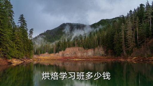 烘焙学习班多少钱