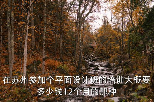 在苏州参加个平面设计班的培训大概要多少钱12个月的那种