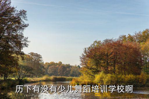历下有没有少儿舞蹈培训学校啊