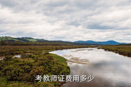 考教师证费用多少