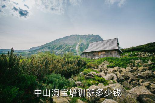 中山淘宝培训班多少钱