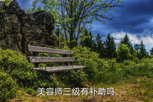 美容师三级有补助吗