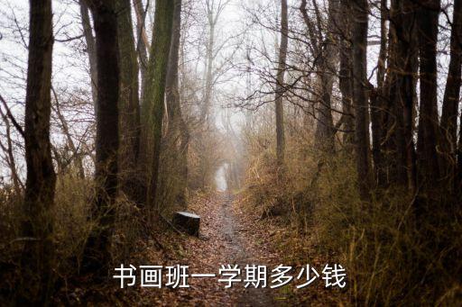 书画班一学期多少钱