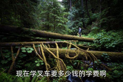 公明学叉车多少钱，学叉车要多少钱