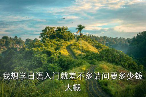 我想学日语入门就差不多请问要多少钱大概
