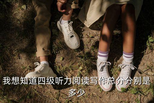 我想知道四级听力阅读写作总分分别是多少