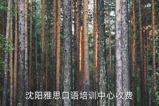 沈阳雅思口语培训中心收费