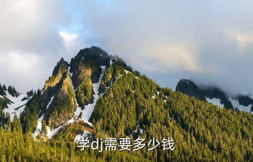 广州学dj多少钱，学dj学费大概是多少