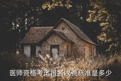 2017医师考试缴费多少钱，医师资格考试报名费是多少