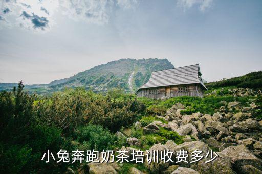 小兔奔跑奶茶培训收费多少