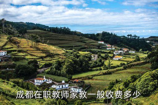 成都家教每小时多少钱，成都在职教师家教一般收费多少