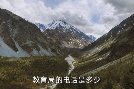 教育局的电话是多少