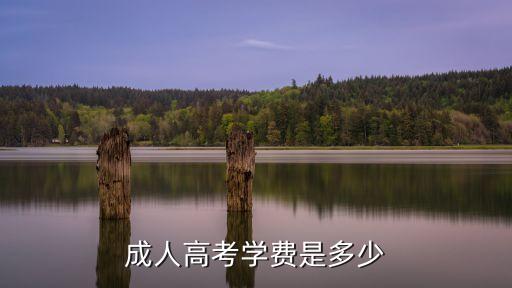 报考成人本科费用多少，成人高考的学费一般是多少