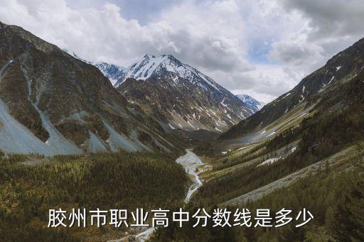 胶州市职业高中分数线是多少