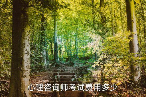 报考心理咨询师多少钱，心理咨询师的报名费是多少呀