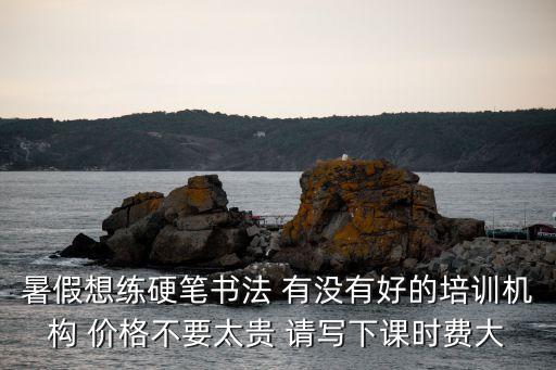 暑假想练硬笔书法 有没有好的培训机构 价格不要太贵 请写下课时费大
