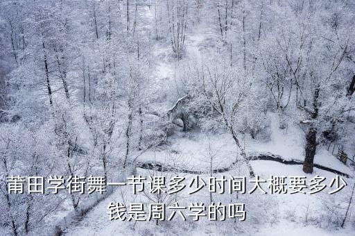 莆田学跳舞多少钱，学劲舞多少钱一个月知道的麻烦请教一下