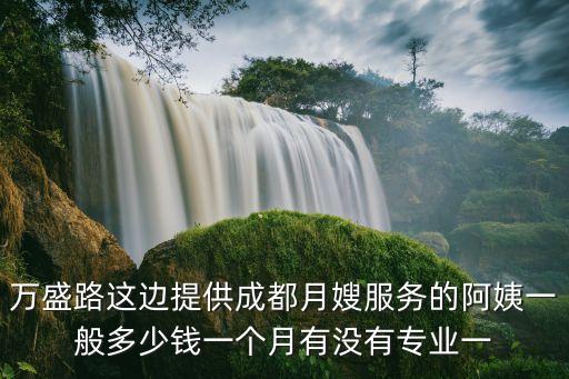 成都催乳师多少钱一月，催乳师一个月工资多少