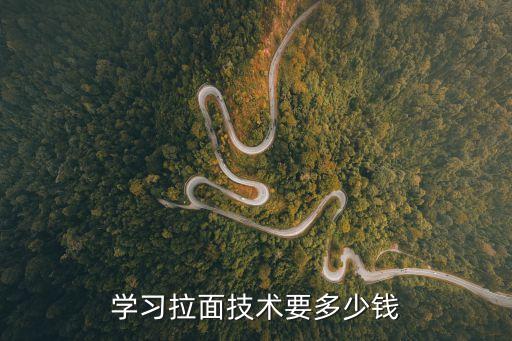 学习拉面须多少钱，学做拉面多少钱