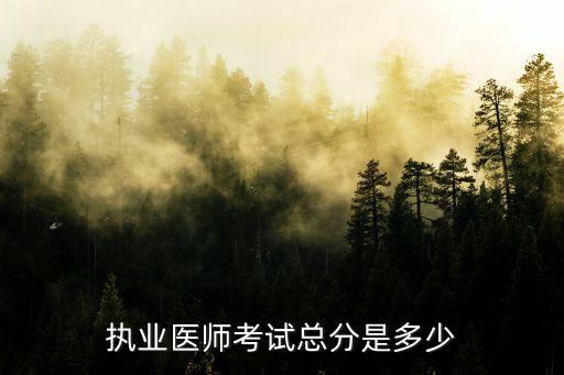 执医考试满分多少钱，执业医师笔试考试交多少钱