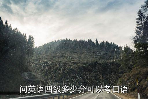 四级多少分考口语，四级考多少分能过考多少分能考口语