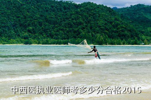 中西医执业医师考多少分合格2015