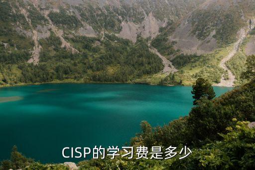 CISP的学习费是多少