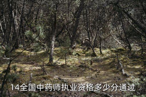 14全国中药师执业资格多少分通过