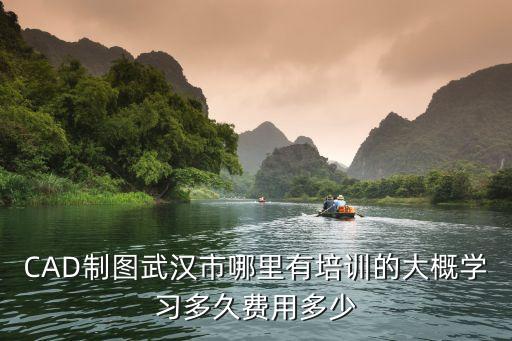 武汉学CAD多少钱，武汉CAD室内培训班要多少钱学生没有收入来源怎么学
