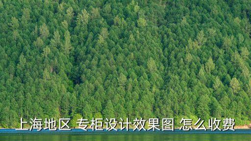 上海效果图多少钱一张，上海地区 专柜设计效果图 怎么收费