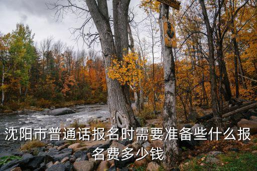 沈阳报考普通话多少钱，2009年沈阳市普通话等级考试报名的时间地点方式费用