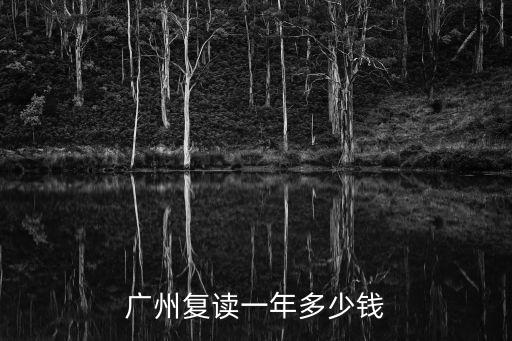 广州复读一年多少钱