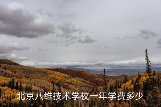 北京八维技术学校一年学费多少