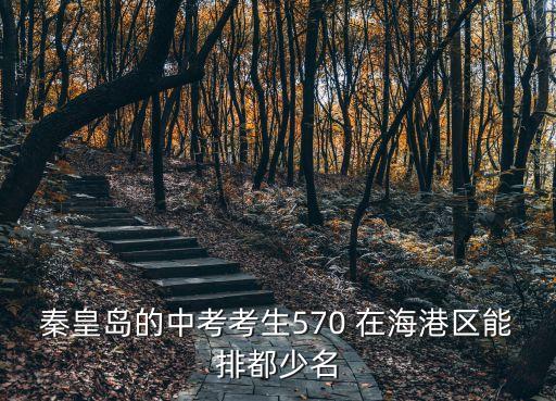今年秦皇岛中考考生多少人，秦皇岛的中考考生570 在海港区能排都少名