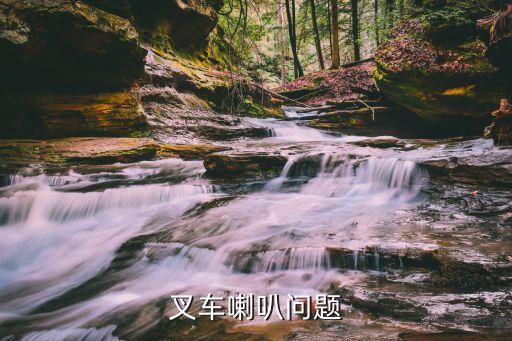 叉车的喇叭分培是多少，叉车喇叭问题